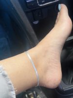 Snake Anklet 92.5 hallmark Silver - Image 2