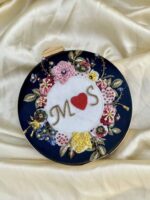 Embroidery round clutch - Image 2