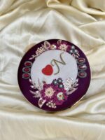 Embroidery round clutch - Image 3