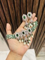 Neelam ad green necklace - Image 2