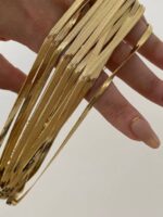 Snake Anklet 18k Gold Plated - Image 3