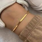 Snake Anklet 18k Gold Plated