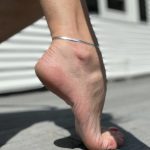 Snake Anklet 92.5 hallmark Silver