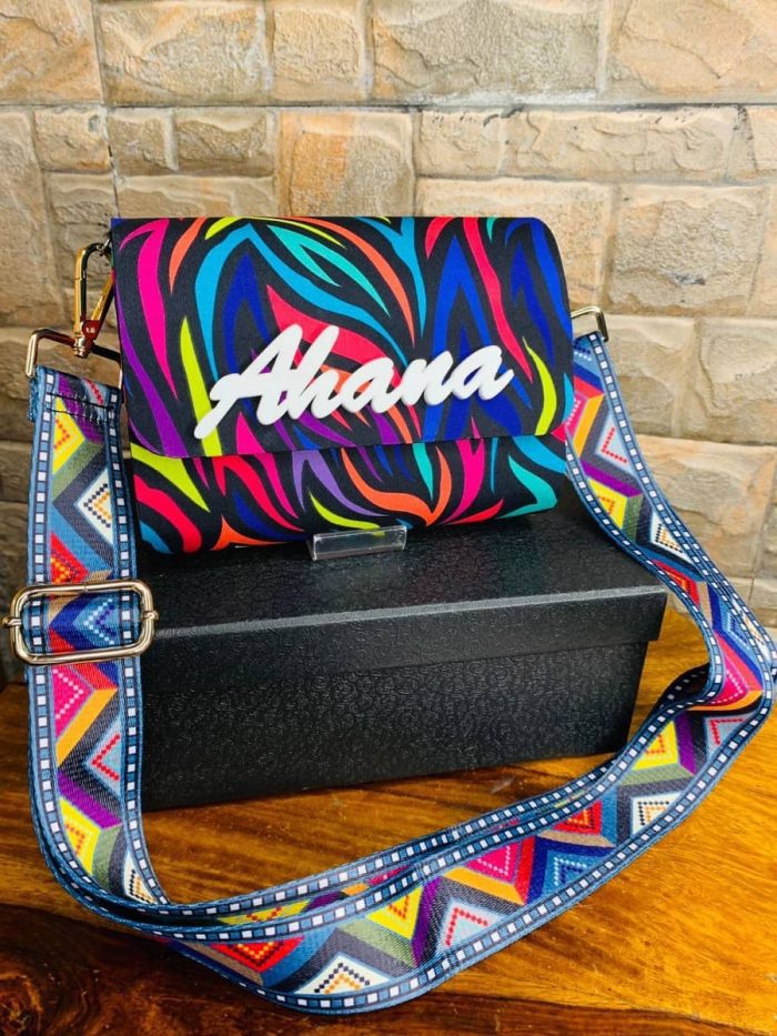 Multi Print Flap bags - Image 1