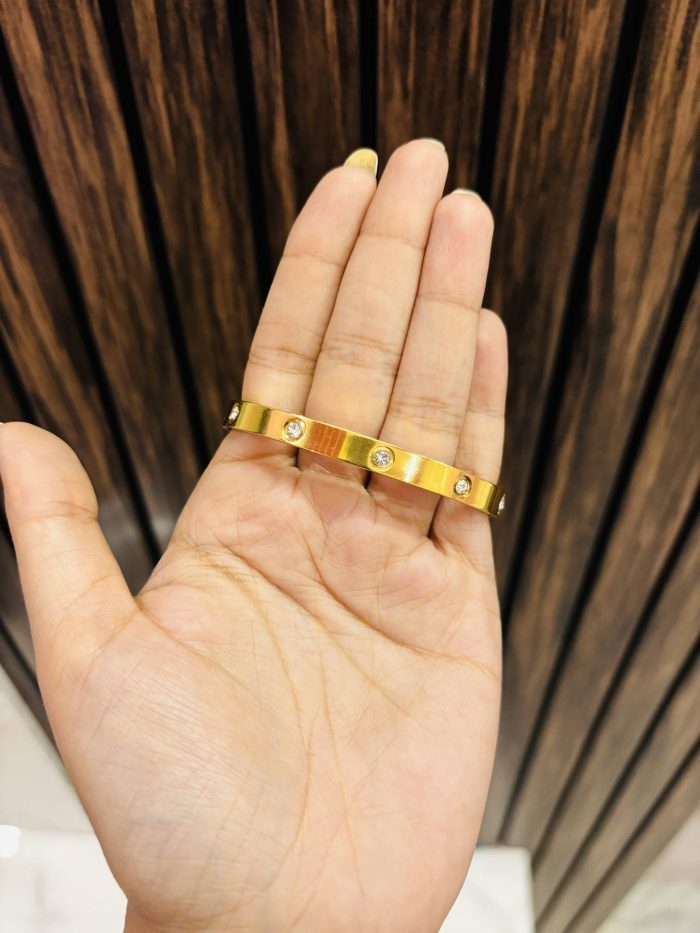 Cartir Gold plating bracelet Anti tarnish - Image 2
