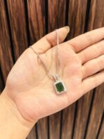 Square ad pendent necklace - Image 2