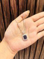 Square ad pendent necklace - Image 6