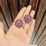 Harini flower earrings