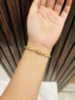Diamond Gold plating bracelet Anti tarnish - Image 2
