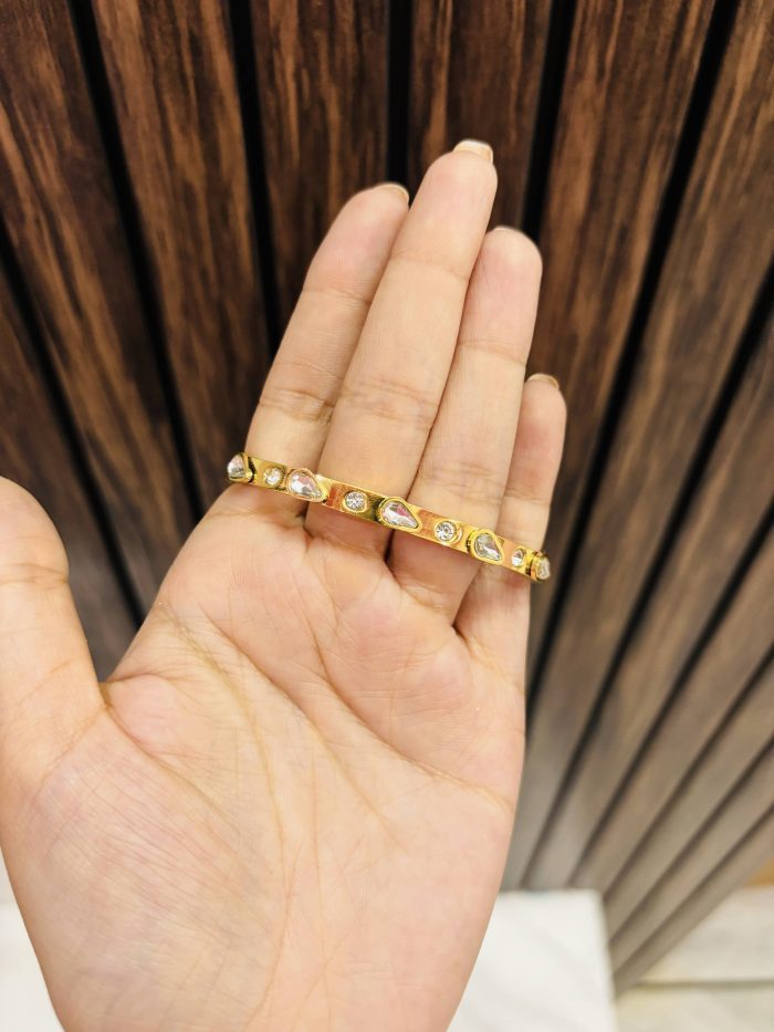 Diamond Gold plating bracelet Anti tarnish - Image 1