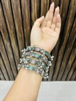 Mint Pink brass kade Quantity 1