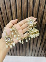 Jhumke with mangtika - Image 3