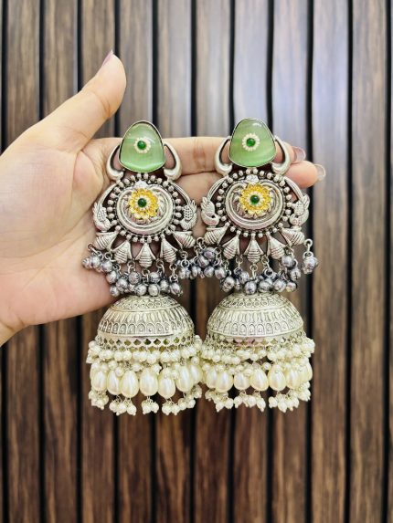 Rupa brass earrings
