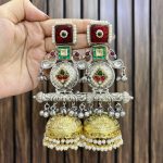 Sumal brass jhumka