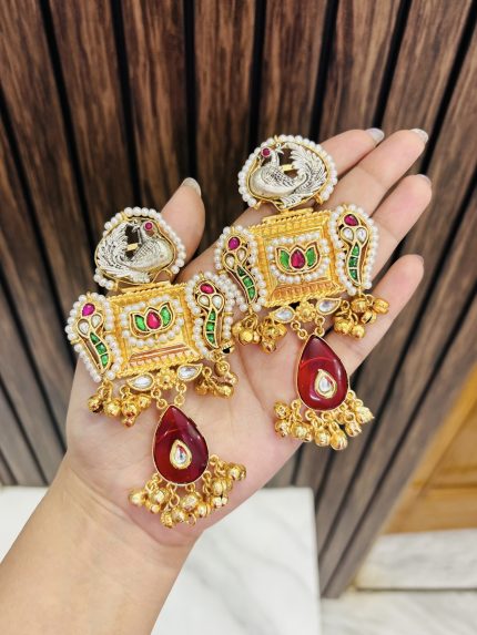 Marisha earrings ruby