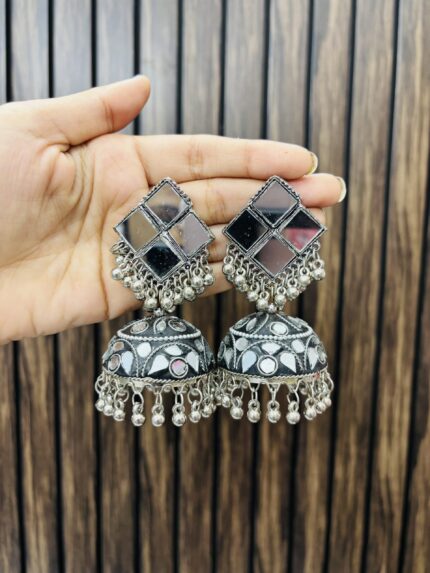 Mirror earrings