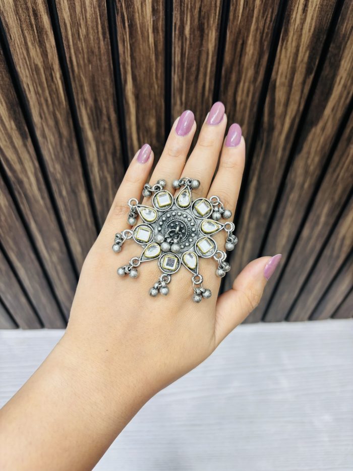 Sunflower ring adjustable - Image 1