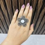 Flower ring adjustable