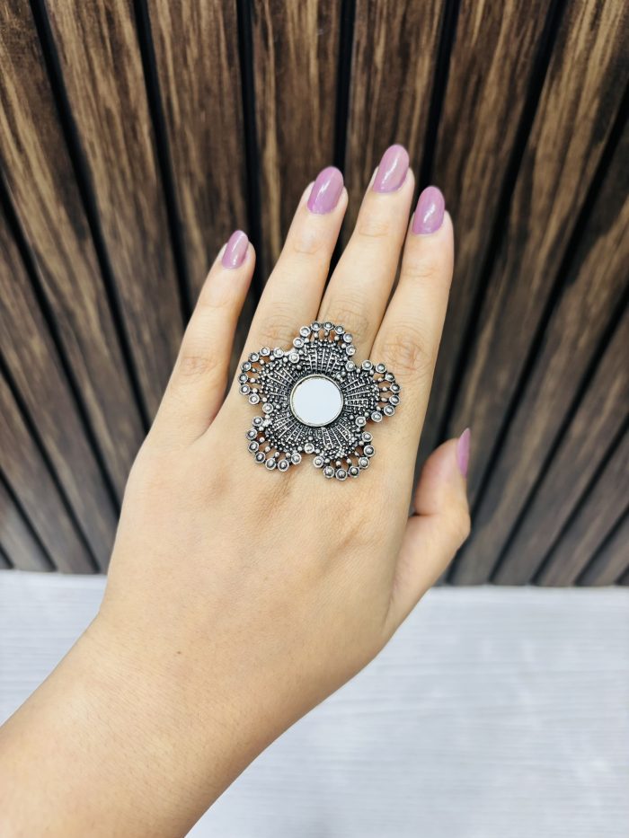 Flower ring adjustable - Image 1