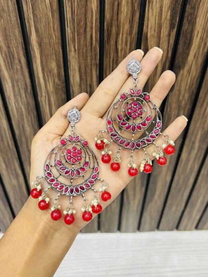 Ashina earrings ruby