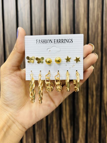 Card 1 earrings