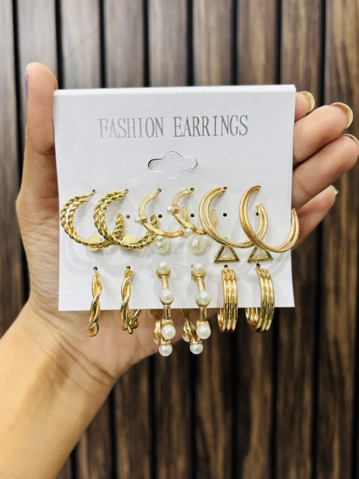 Card 2 earrings - Image 1