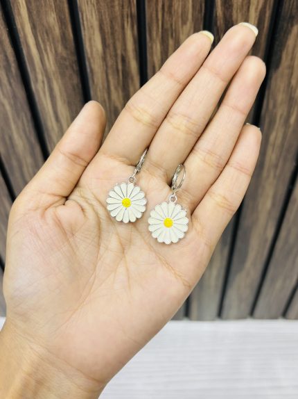 Sunflower earrings