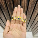 Evil eye anti tarnish bracelet