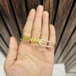 Leaf anti tarnish bracelet