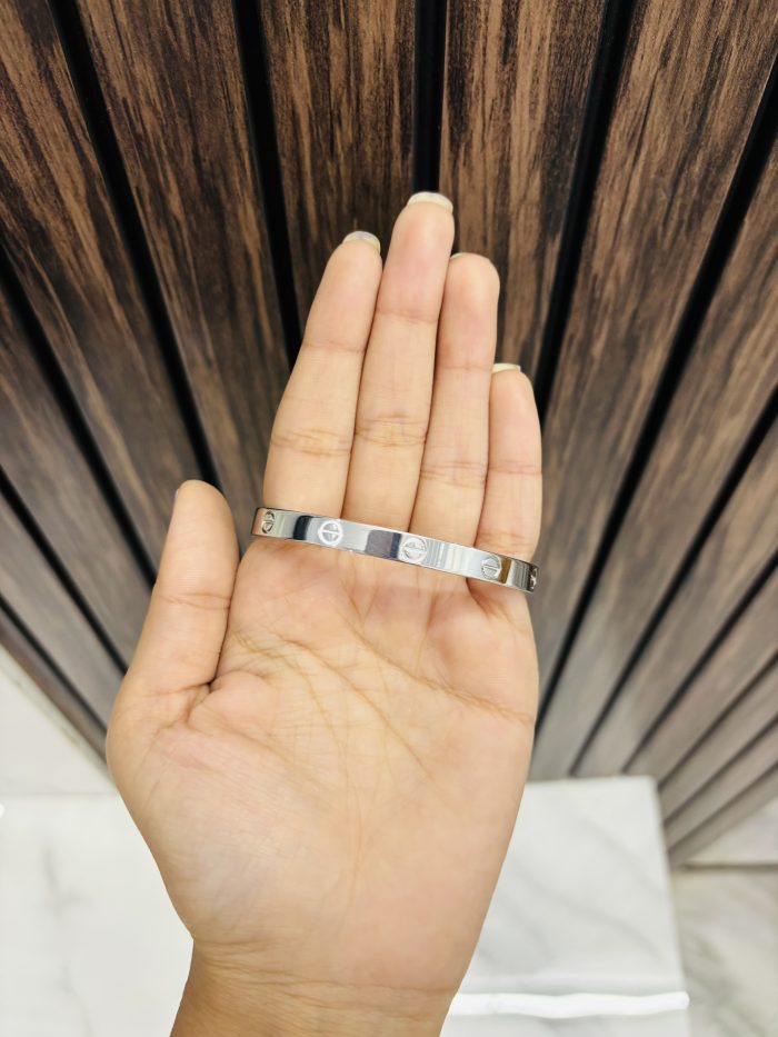 silver anti tarnish bracelet - Image 1