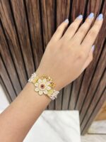 Flower Golden bracelet - Image 2