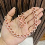 kanika ad necklace rose gold