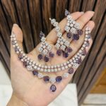 sapna ad necklace (purple)