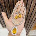 Deepika ad necklace (yellow)