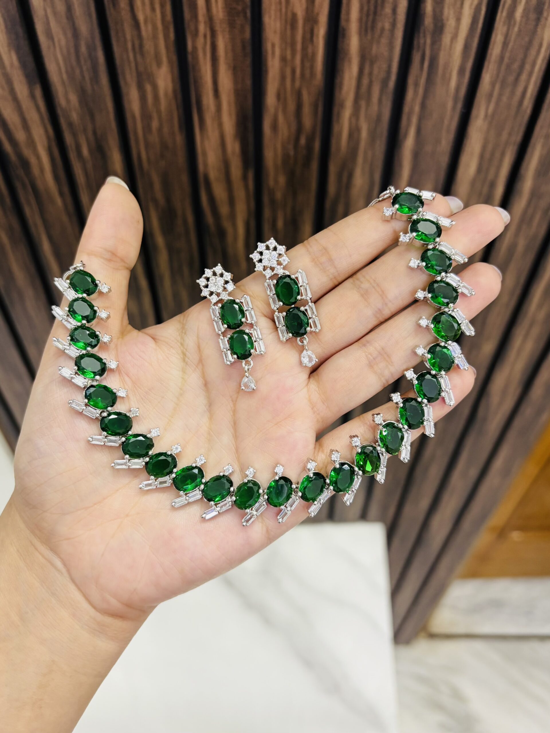 IMG_5963-compressed Purva ad necklace (green) - Image 1