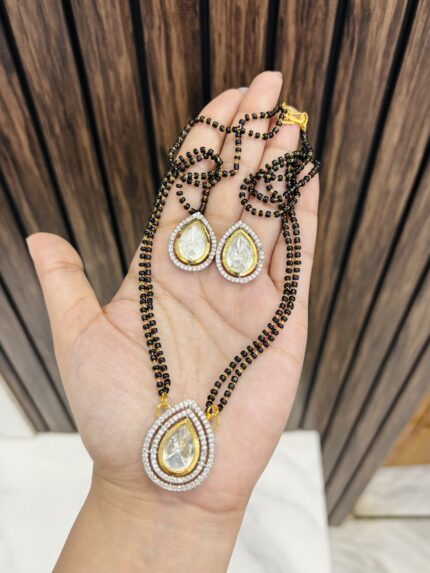 Ad polki mangalsutra design - 2