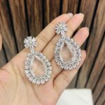 Tashi Ad earrings white