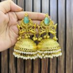 deepak earring mint