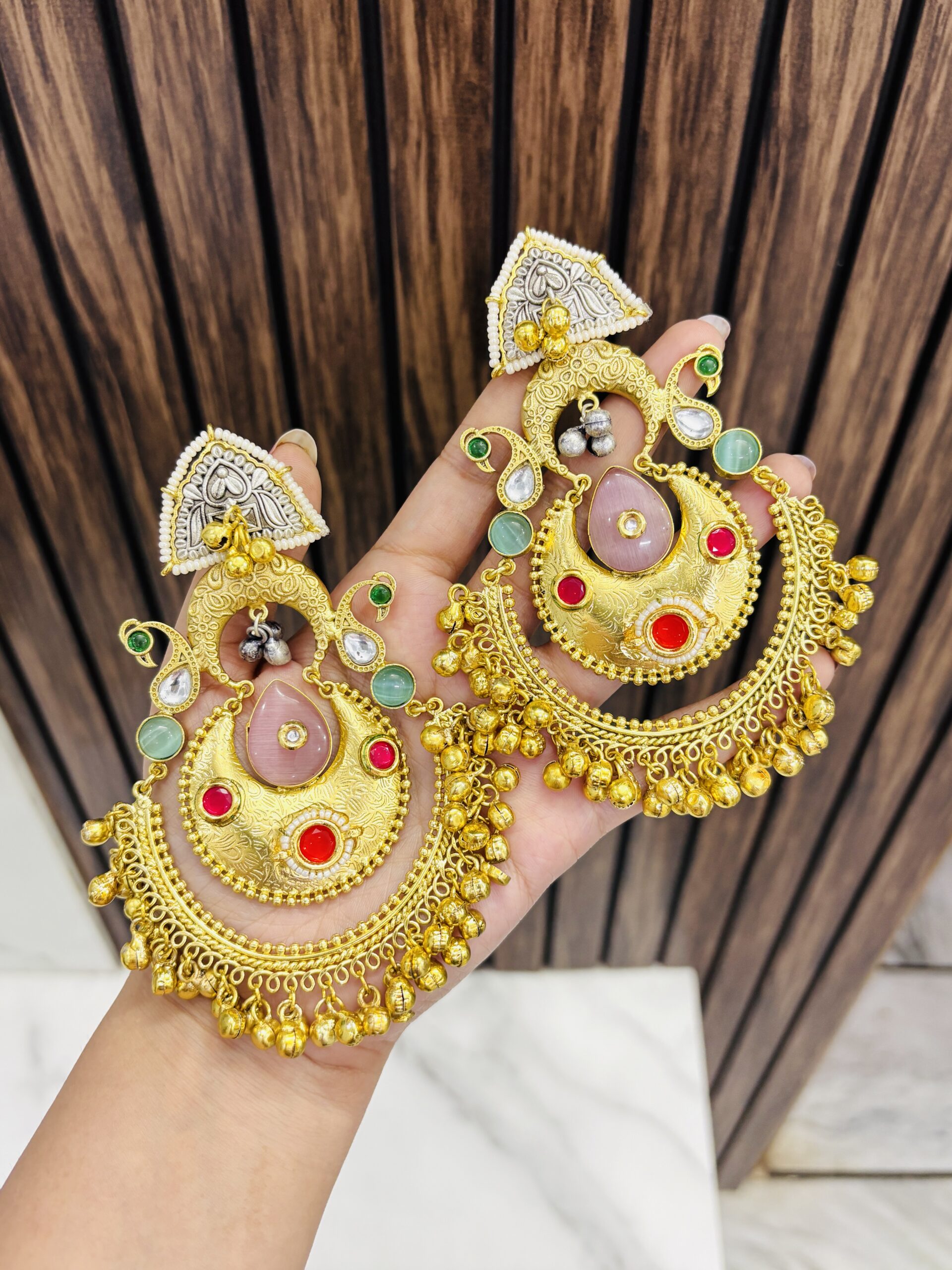 IMG_6187 Golden chandbali - Image 1