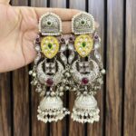 Shazia brass earring