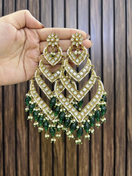 Dilpreet earrings green