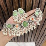 Ashvini brass choker mint