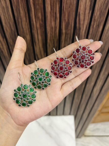 Sartaj brass earrings