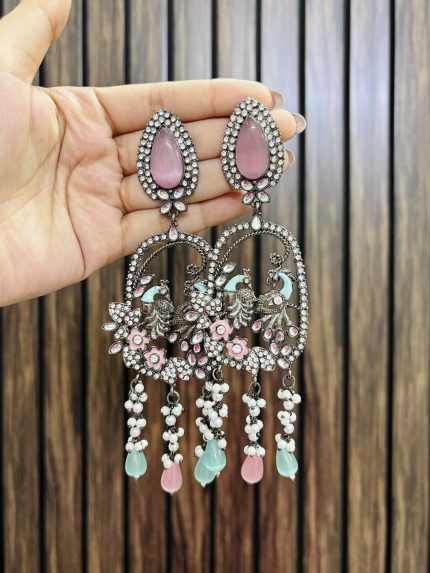 Tota maina earrings Mint pink