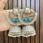 Arvi brass jhumka