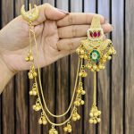 Ashvika kashmiri brass earrings