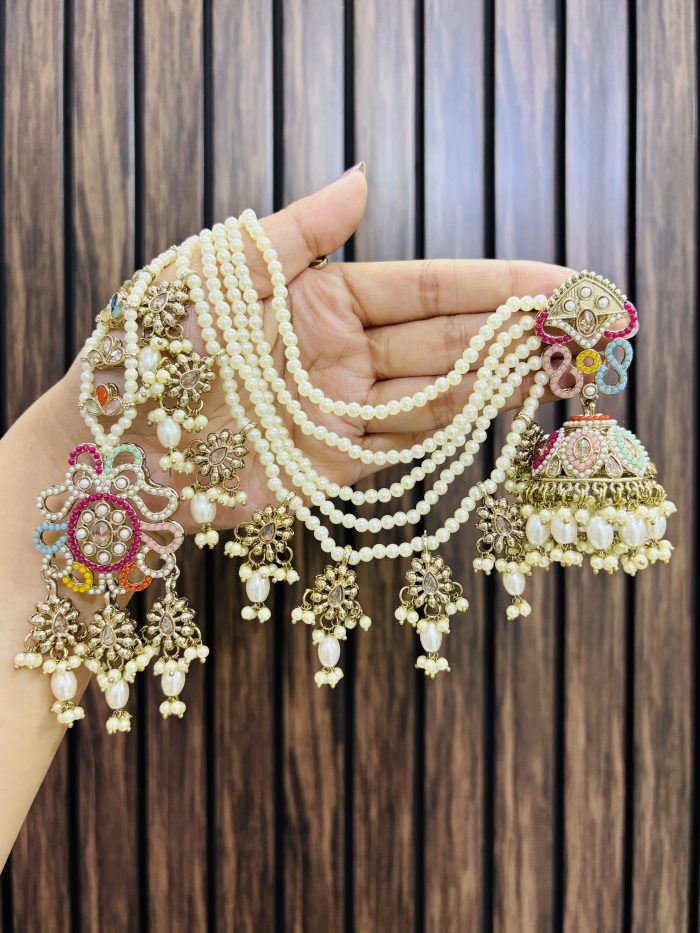 latifa jhumka Multi - Image 1