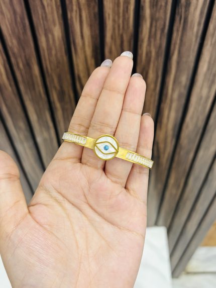 Evil eye anti tarnish bracelet