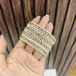 Stone bangles set of 4