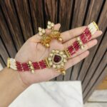 Muskan choker ruby